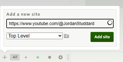News Blur Add Site